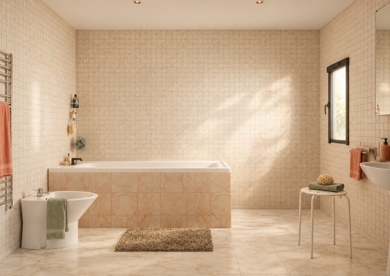 Avant : baignoire