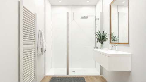 Douche sur-mesure