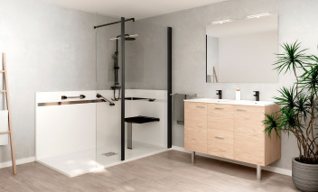 La révolution de la salle de bain : Passer de la baignoire à la douche sécurisée