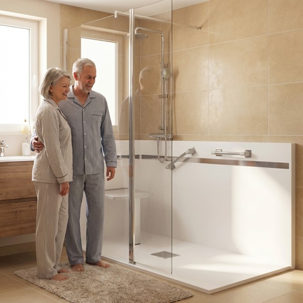 Installation de douche senior à Alençon
